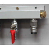 Ball Lock Post with 1/4" Bulkhead