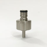 Carbonation And Line Cleaning Cap - Stainless