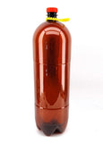 8L Oxebar Amber PET Keg With Cap and Handle