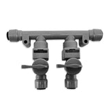 Duotight 8mm x 2-Way Manifold with Check & Isolation Valves
