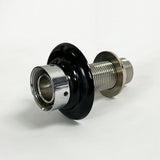 Beer Tap Shank - Stainless with 1/4" Bore - 79mm