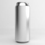 Aluminium Beer Can With Lid - 500ml