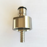 Carbonation And Line Cleaning Cap - Stainless
