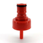 CARBONATION AND LINE CLEANING CAP - PLASTIC