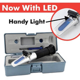 Refractometer With ATC and LED Light